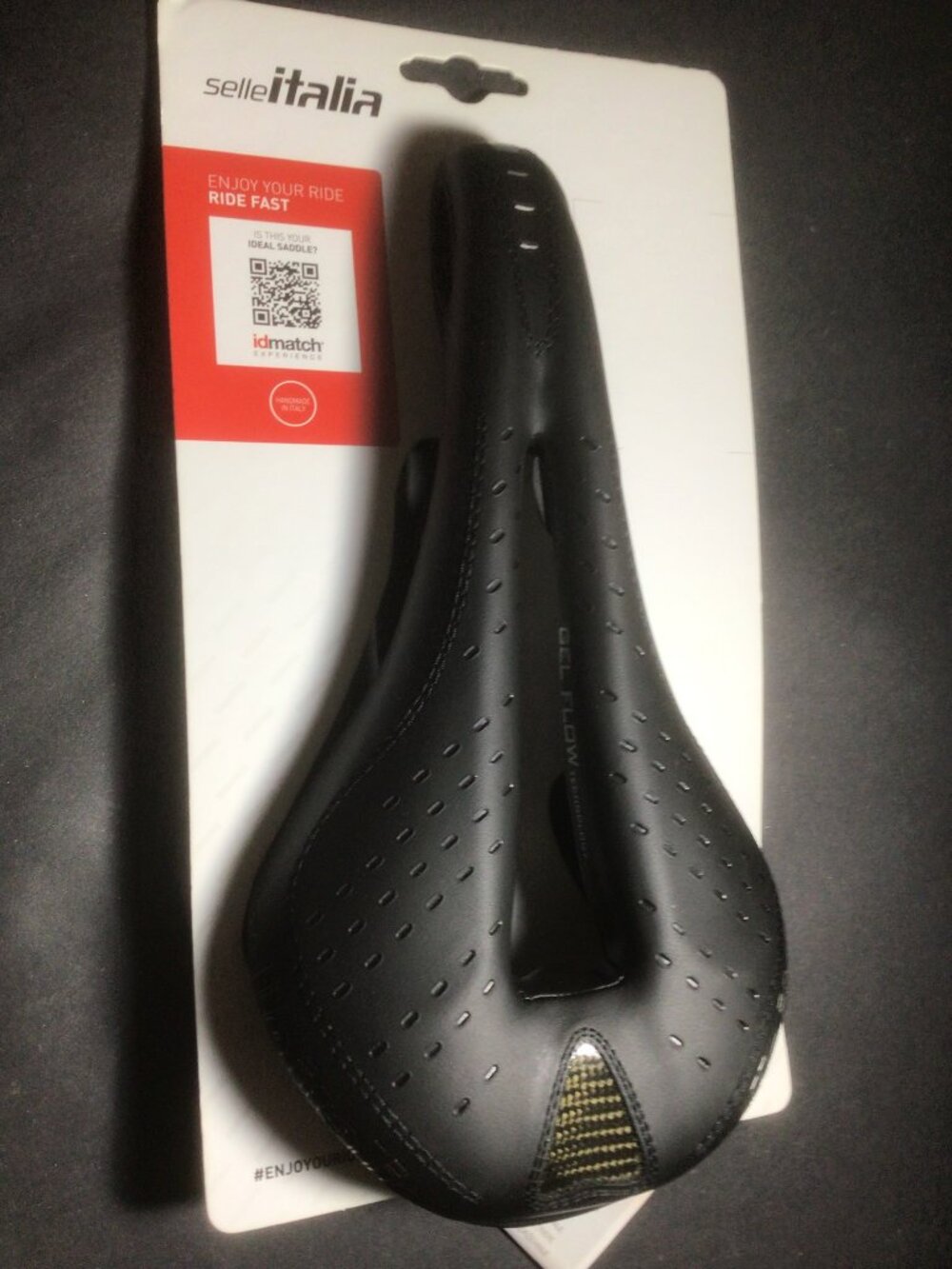 Bike Saddle Selle Italia Sella Max Flite Gel Flow Racing Made in Italy